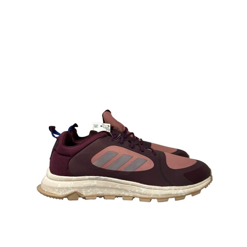 Adidas Pink Response Trail X Running Sneakers Womens 9.5 Burgundy EE9963 *READ‎